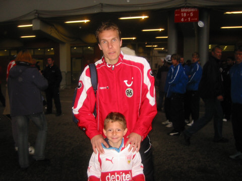 Robert Enke mit Marcel